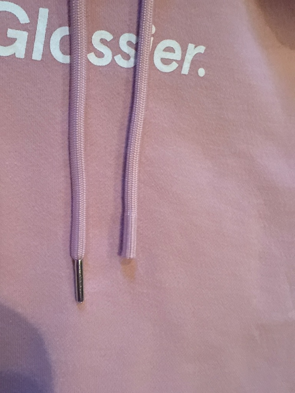Glossier pink hoodie - Picture 7 of 7